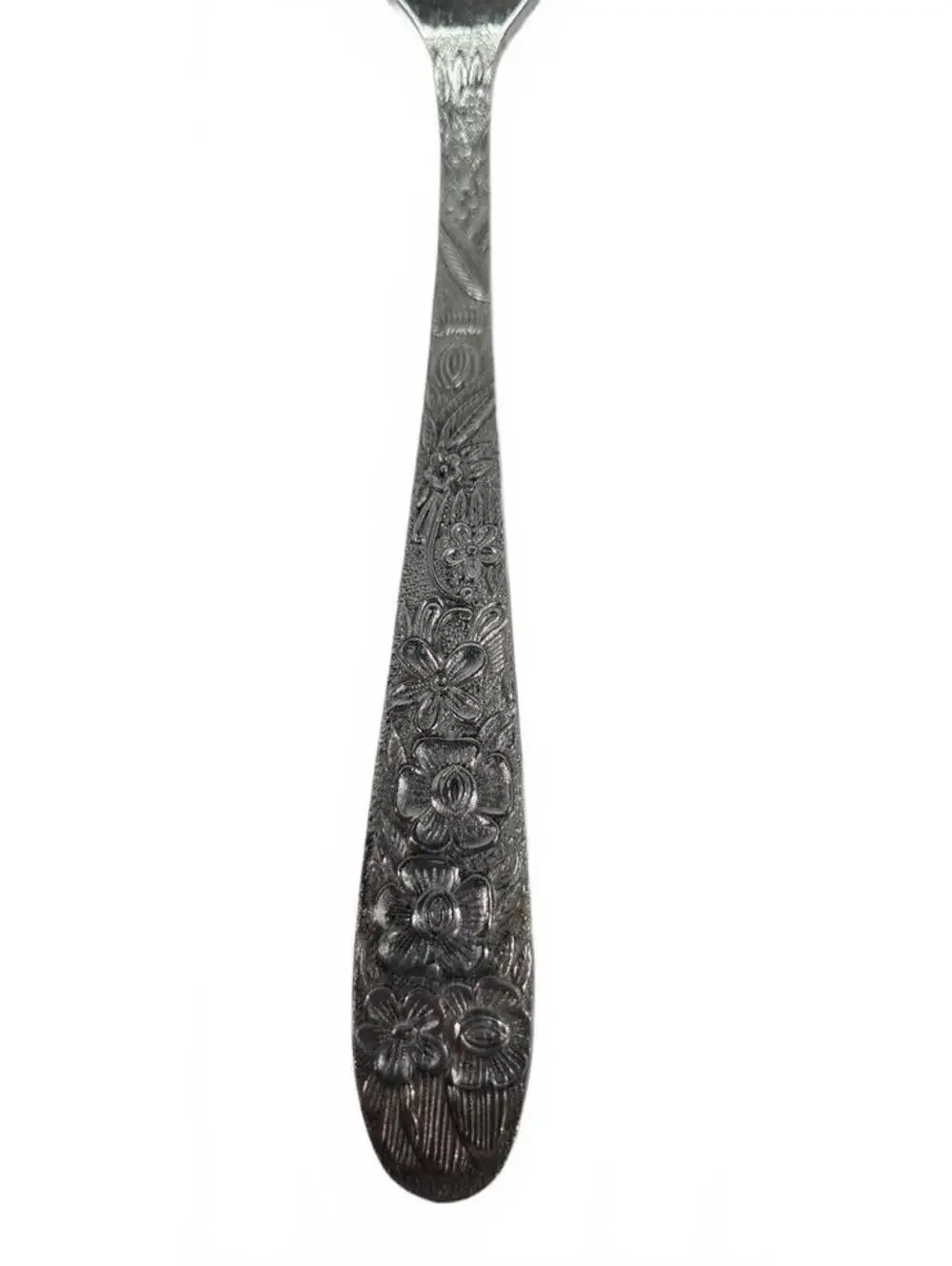 Fabiola Stainless Steel Floral Pattern Salad Fork